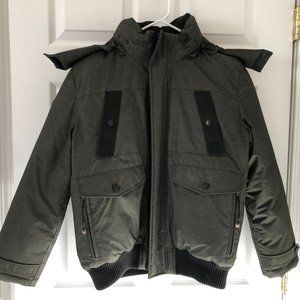 Triple F.A.T. Goose Norden Boy's 16/18 Olive winter down bomber jacket